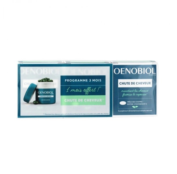 Oenobiol Capillaire Chute de Cheveux Programme 3 Mois